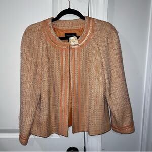 NWT $140 Focus 2000 Tweed 8 Blazer